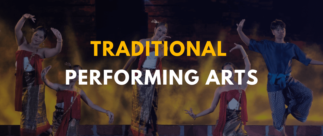 Theater stage with orchestra performance